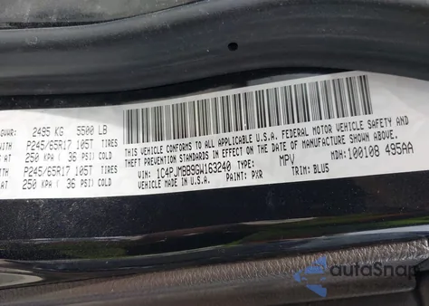 2016 Jeep Cherokee Trailhawk from USA, damaged, VIN 1C4PJMBB9GW163240